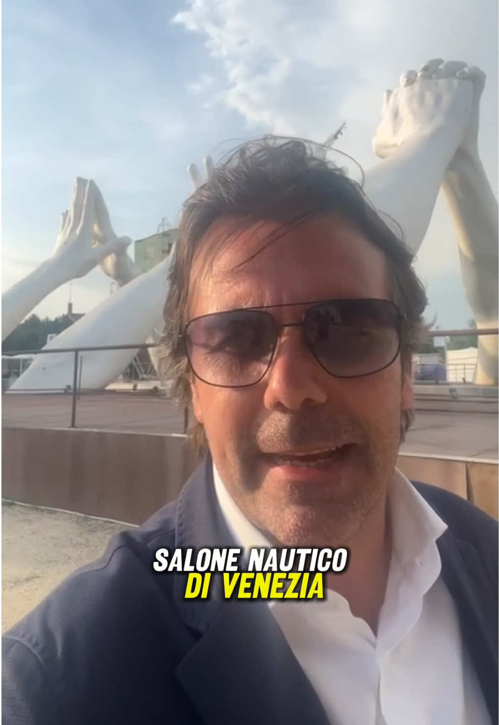 A post by @lf40_yacht on TikTok caption: Il mix perfetto tra eleganza e innovazione. Ti porto con me al Salone Nautico persso l’Arsenale di Venezia. Quale tra questi yacht ti ha colpito di più? Fammelo sapere nei commenti! #lf40_yacht #SaloneNautico #yachtmanager #yacht #yachting #perte 