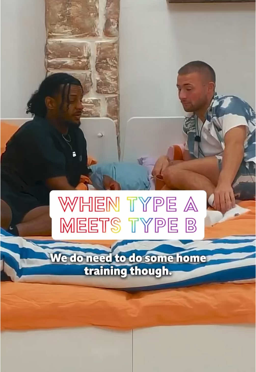 A post by @bbc on TikTok caption: How is it messy if I know where everything is? 🤷 #IKAB #DatingShow #Dating #Reality #TypeB 