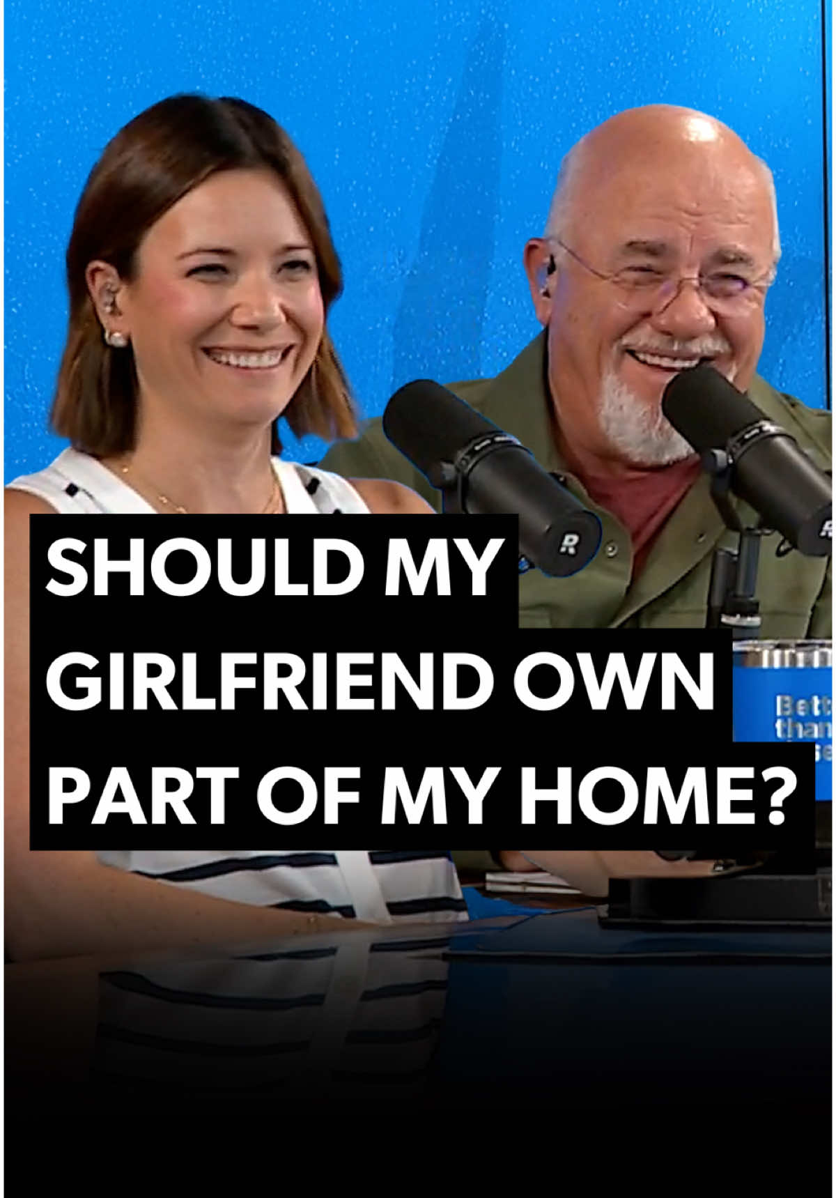 A post by @daveramsey on TikTok caption: Thinking about buying a house with your boyfriend or girlfriend? Don’t.   If you're not married, keep your finances and your names separate. I’ve taken too many calls from people stuck in legal messes because they played house instead of building a future.   Want her to feel like it's her home? Then marry her. #relationshiptips #moneytips #movingintogether @Rachel Cruze 
