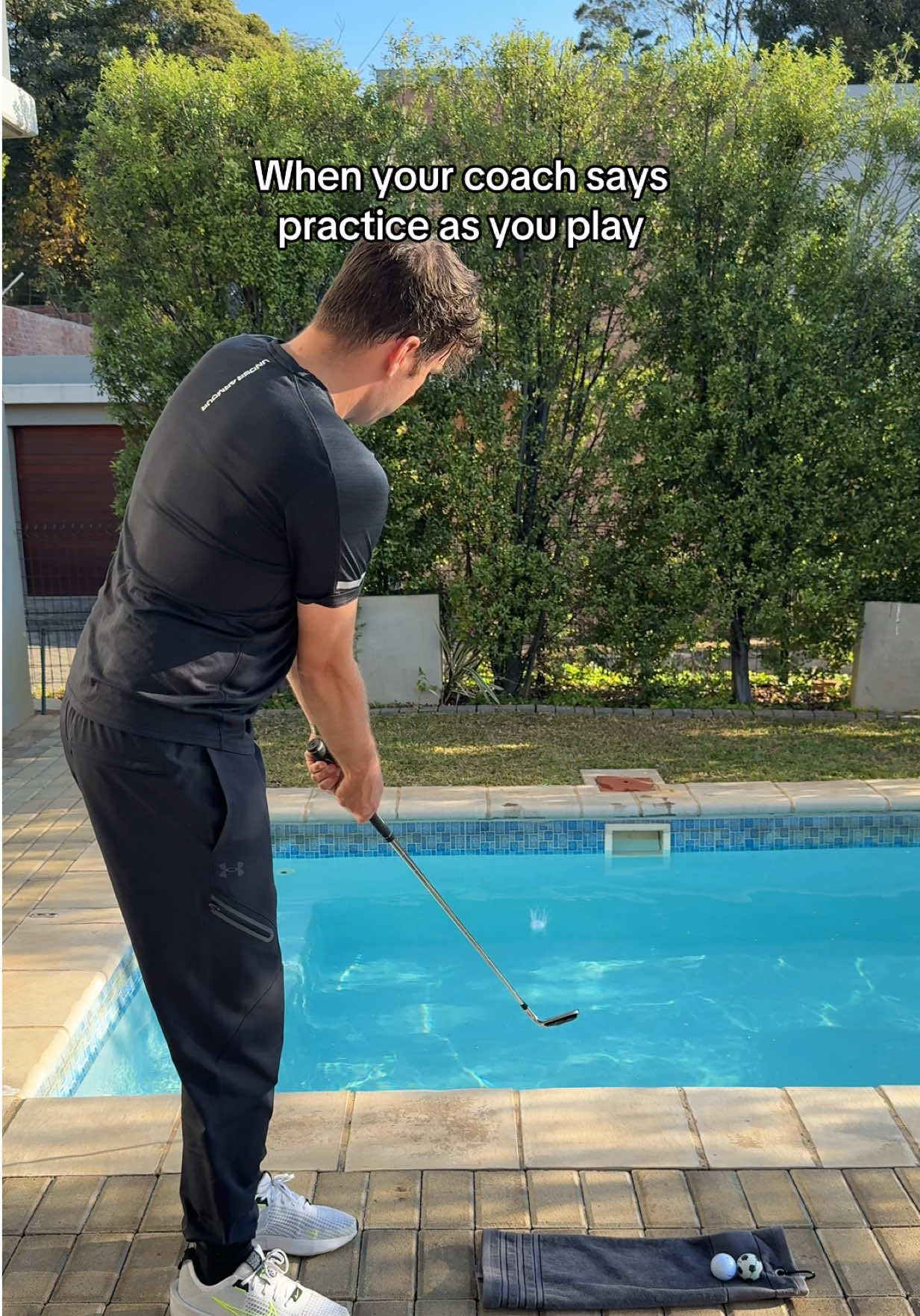 A post by @wian on TikTok caption: Putting in the work #fyp #tiktoksouthafrica🇿🇦 #golf #funny #golfvideos #viral 