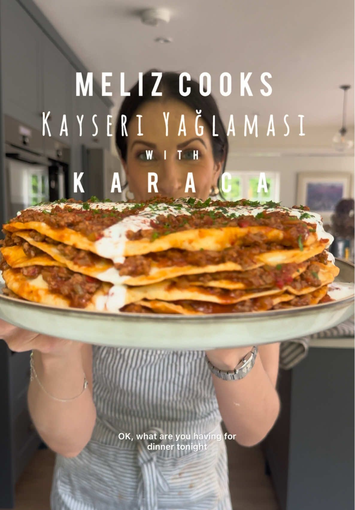 A post by @melizcooks on TikTok caption: AD Ok, let’s make “Kayseri Yağlaması” with some of my favourite   @karacaunitedkingdom products, a beautifully layered flatbread (which we call “Bidda” in the Turkish-Cypriot dialect, “lavaş” in Turkish) and spiced mince dish from Kayseri in Türkiye. * Karaca Ceramica Steel 3Ply Stainless Steel 7-Piece Induction Non-Stick Cookware Set, Silver * Karaca Mastermaid Chef Pro Zero Side Tech Stand Mixer, 5L, 1500W, Soft Cream * Karaca Dara 2 Piece Bamboo Chopping Board, Wood   You may recognise the recipe for my Bidda, and although the ingredients are listed below,  the full recipe and method can be found on my blog (link in bio), please make it.  For the bidda:  200ml lukewarm water  125ml lukewarm milk 1 tsp caster sugar  1 sachet instant dry yeast (7g) 500g strong white bread flour  1 tsp salt  1 tbsp olive oil For the mince filling:  2 tbsp olive oil  1 large onion, very finely diced  1 tsp sea salt  1 medium kapya / romano / pointed red pepper, finely diced 1 green carliston pepper, finely diced  1 sivri biber (spicy green pepper), finely diced (optional)  500g beef or lamb mince  2 tbsp tomato puree  1 tbsp biber salçası (Turkish red pepper paste - “tatlı” mild / sweet or “acı” hot if you prefer it with a kick)  1 tsp ground cumin 1 tsp paprika  1 tsp pul biber  400g fresh ripe tomatoes, halved and flesh coarsely grated  1/2 tsp black pepper  250ml water   #melizcooks #kayseriyağlaması #yağlama #flatbreads #bidda #lavaş #turkishfood
