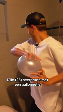 A post by @bankzitters on TikTok caption: Milo heeft eindelijk een waardige tegenstander gevonden 🙏 #bankzitters 