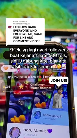 A post by @tambahfollowersboostlive on TikTok caption: Membalas @unannouncedquiz interaksi, jangan malas 🫵🏻🤫