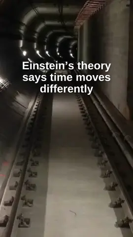 A post by @dropsknowledge on TikTok caption: Time moves differently in a vacuum #physics #stem #ConSantanderConecto #edutok #motivation #tiktokedu