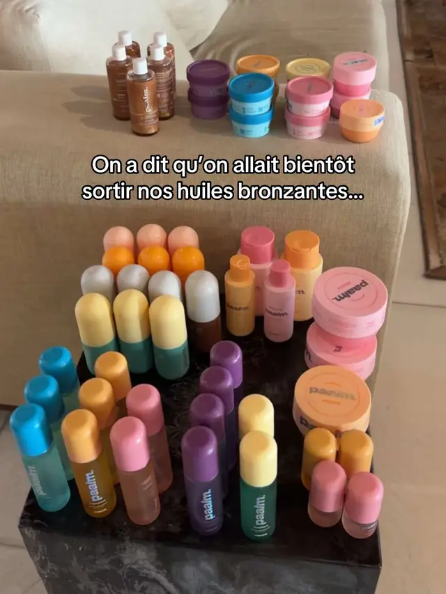 A post by @paalmcosmetics on TikTok caption: On se donne rendez-vous le 15 juin !! 🤭🌴