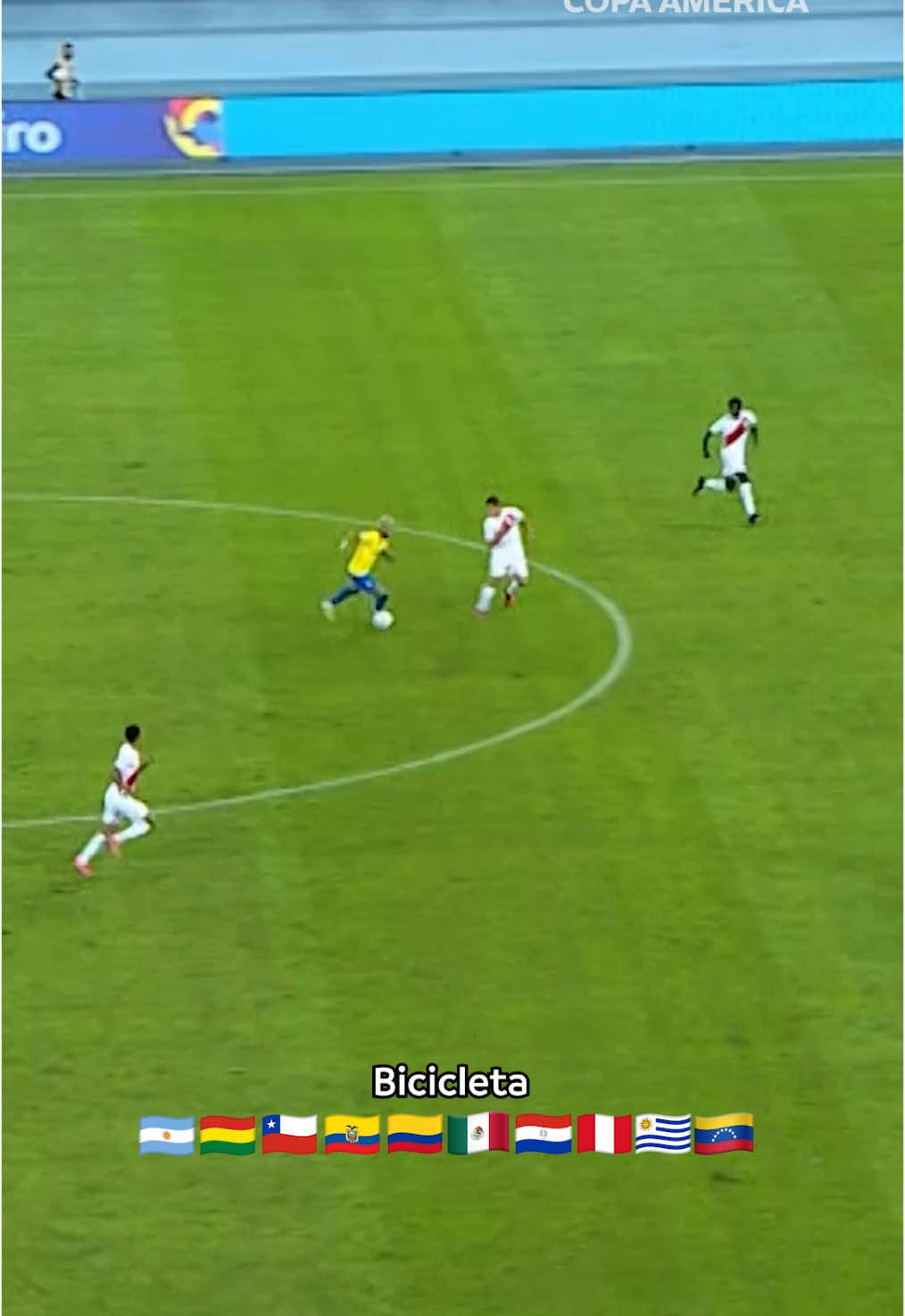 A post by @copaamerica on TikTok caption: ¿Cuál es la bicicleta en tu país? 🚲 #bicicleta #diamundialdelabicicleta #bicyclekick #Neymar #Falcao