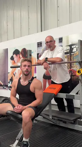 A post by @kaisheps on TikTok caption: Have we lost strength on the incline bench 