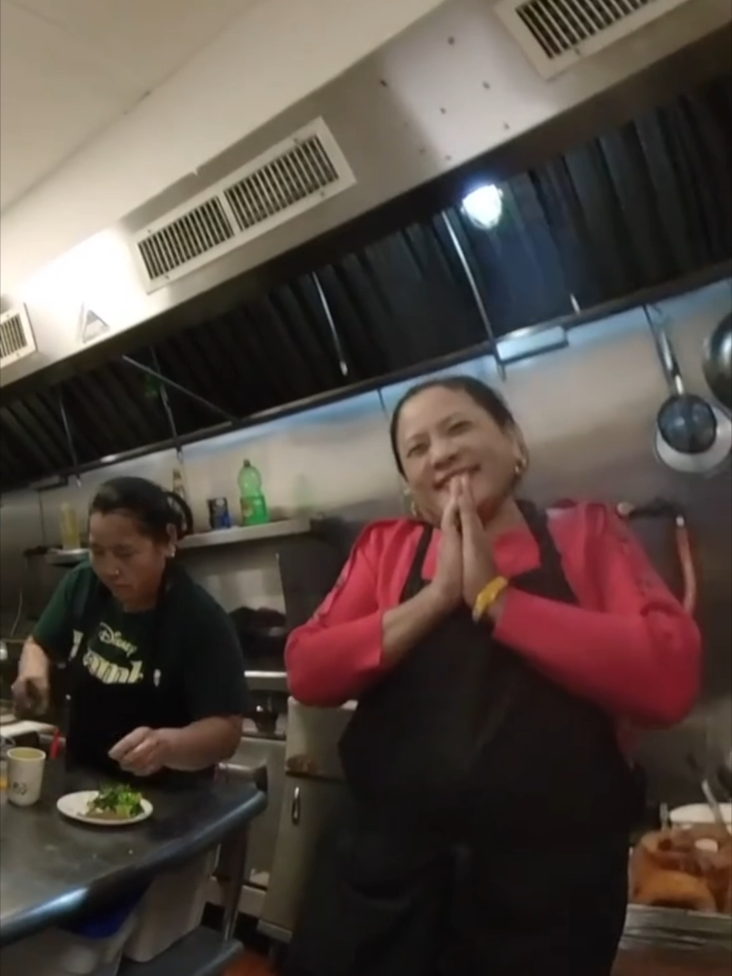 A post by @xiaomanyc on TikTok caption: Boss invites me to her home when I speak Nepali
