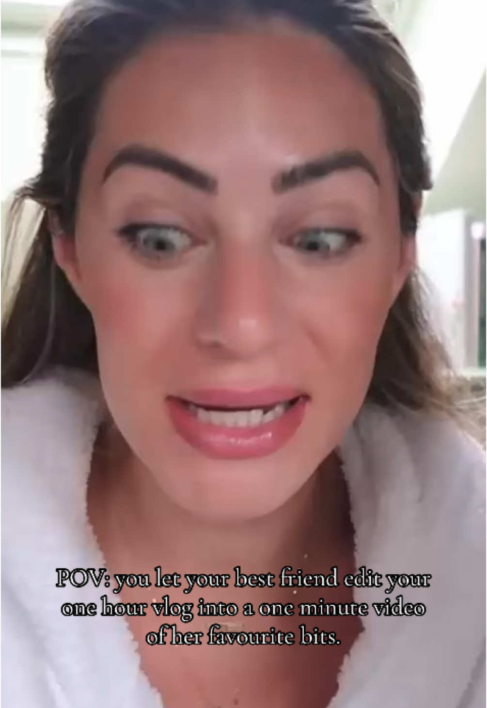 A post by @lydiamillen on TikTok caption: My number one troll has always been her. #bloopers #vlog #Bestfriend #roast 