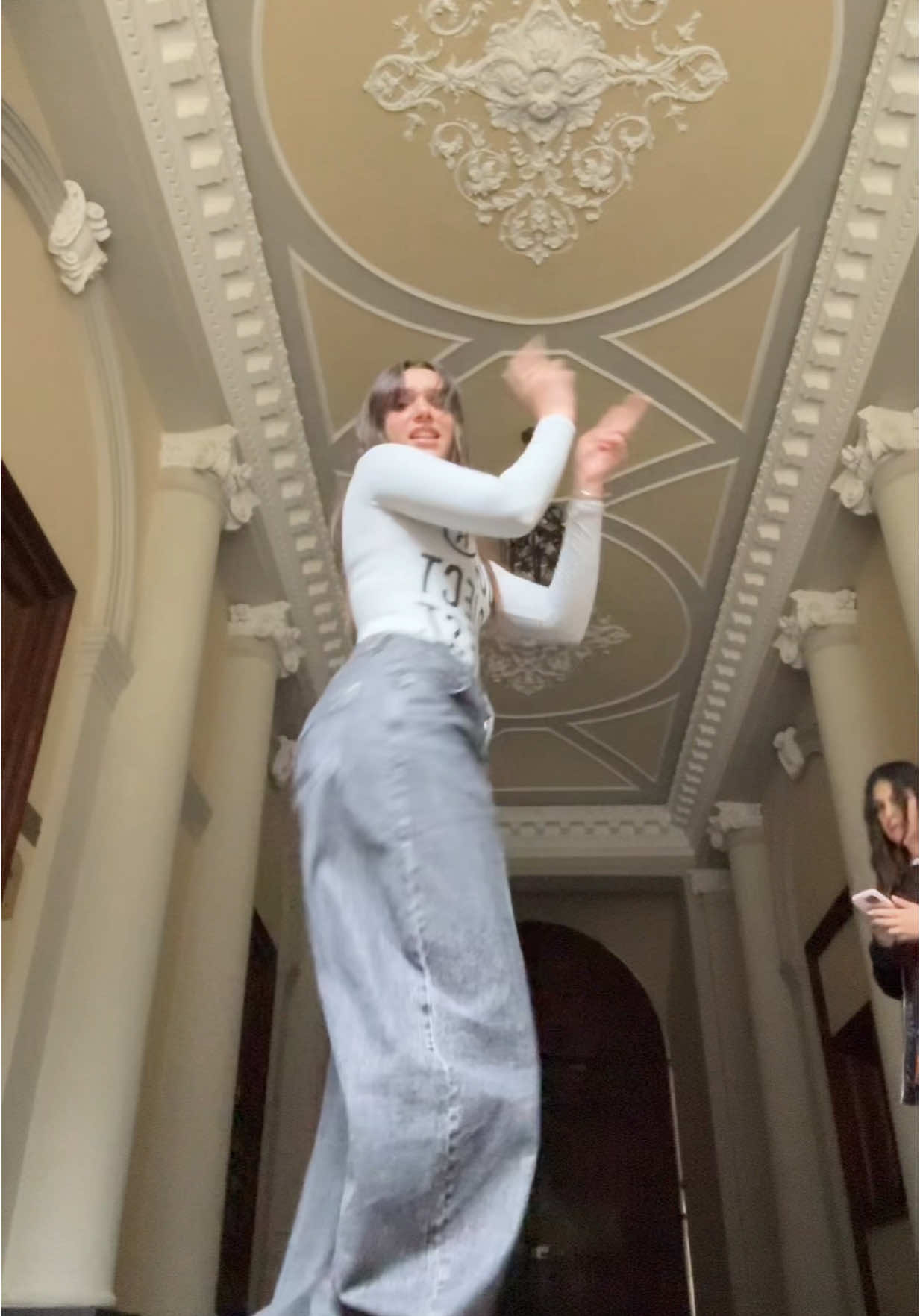 A post by @sarah.toscano on TikTok caption: spero gli sia piaciuto il balletto