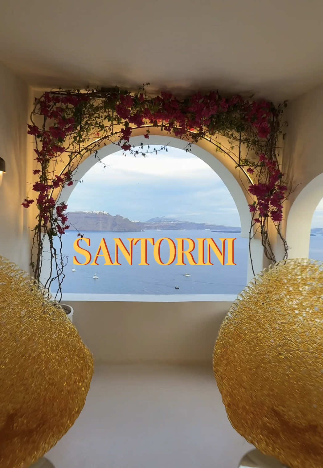 A post by @derekhough on TikTok caption: Exploring the breathtaking beauty of Santorini with my love, Hayley. From learning about the island’s volcanic history and vibrant culture to savoring delicious local cuisine, every moment here is magical. Enjoying the views, the walks, and most importantly, each other’s company in this stunning paradise. #santorini #greece #travel 