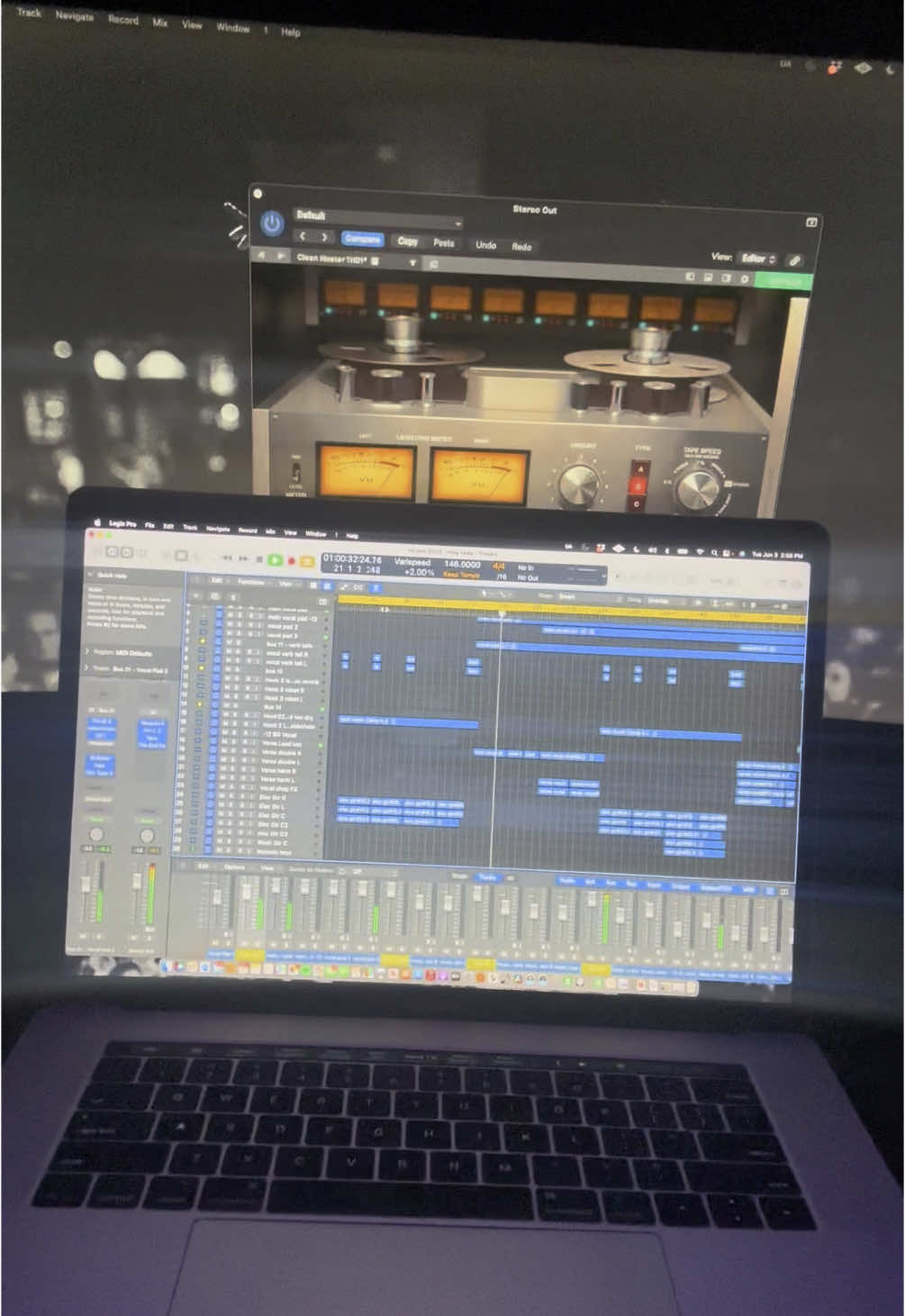 A post by @chelseacutler on TikTok caption: Anywhere but the studio ya know