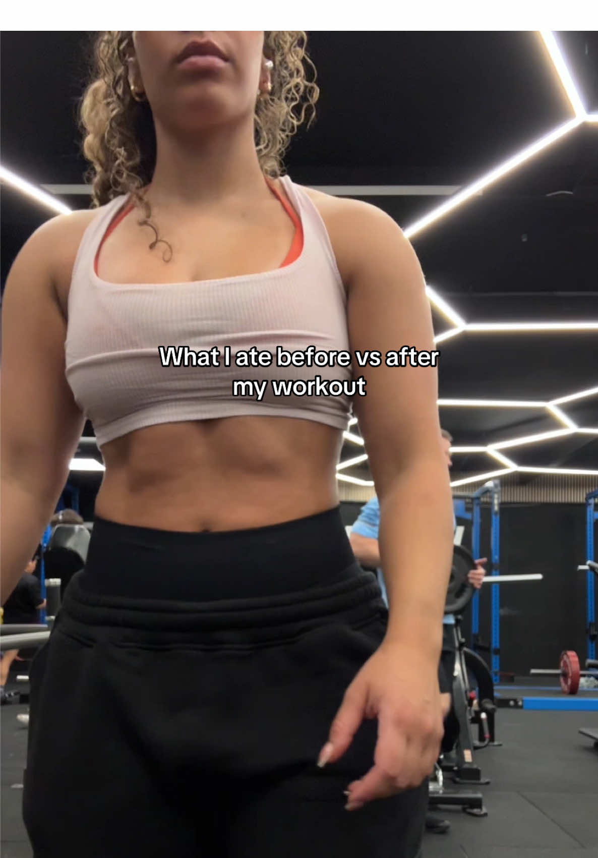 A post by @michellepxt on TikTok caption: Food = Fuel🗣️ I track my meals w/ @Cal AI #girlswholift #fyp #xcyzba 
