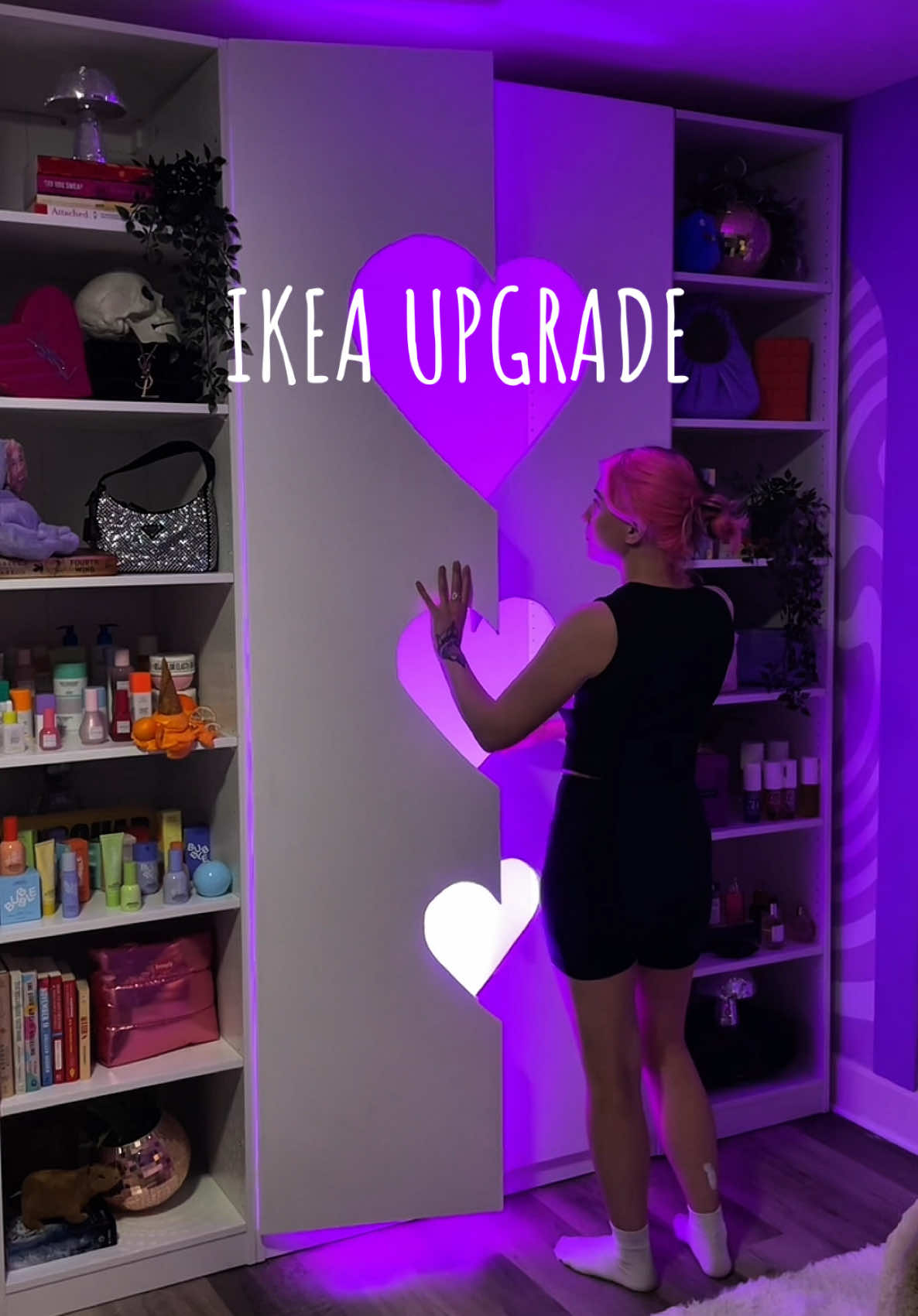A post by @taybeepboop on TikTok caption: Customizing ikea furniture is a main hobby of mine