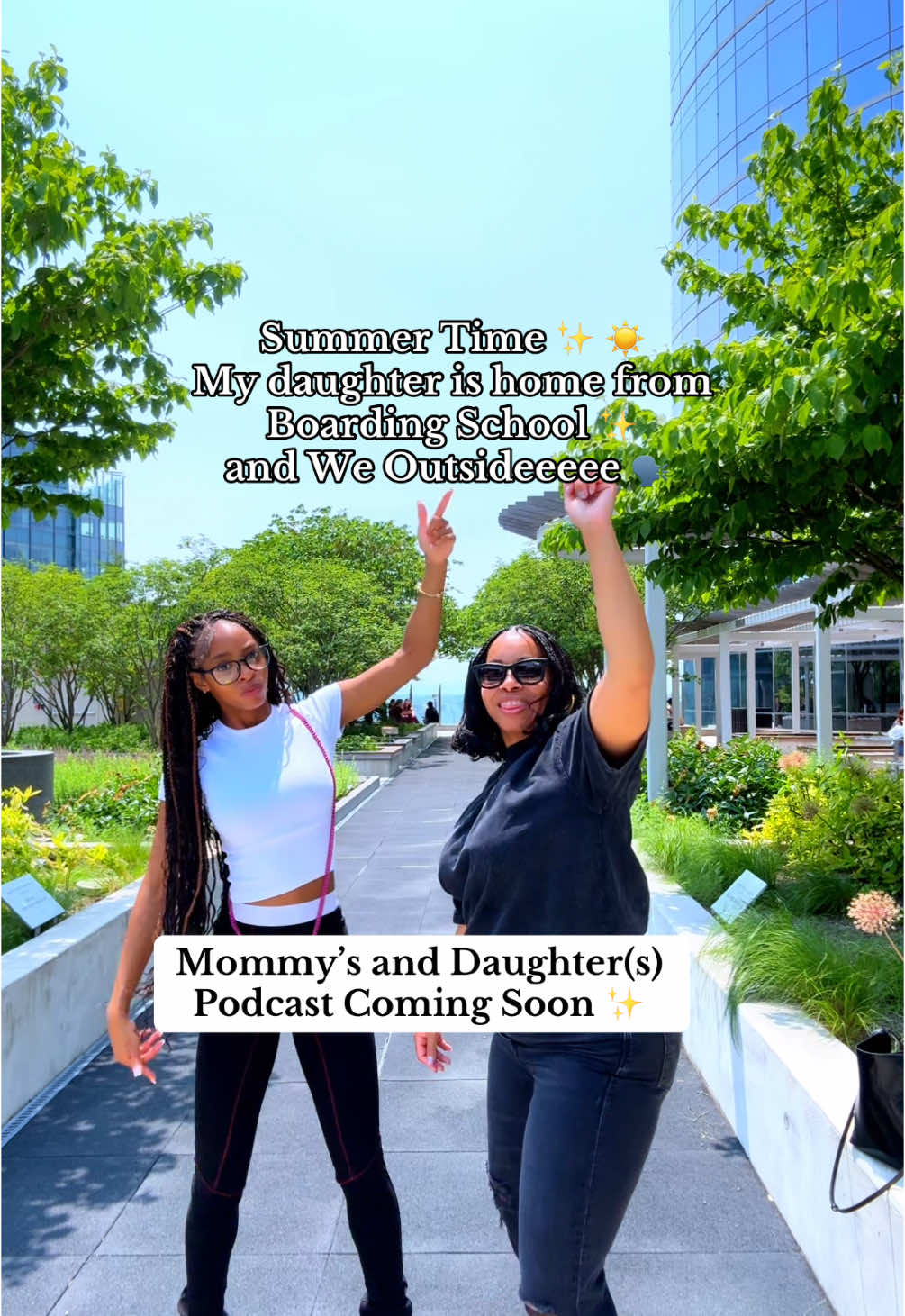 A post by @mommanager_glow on TikTok caption: My daughter is about to be home from Boarding School for the summer ☀️and we are outsideeee ✨ #momanddaughters #momsanddaughters #momcontent #mominfluencer #boardingschoollife 