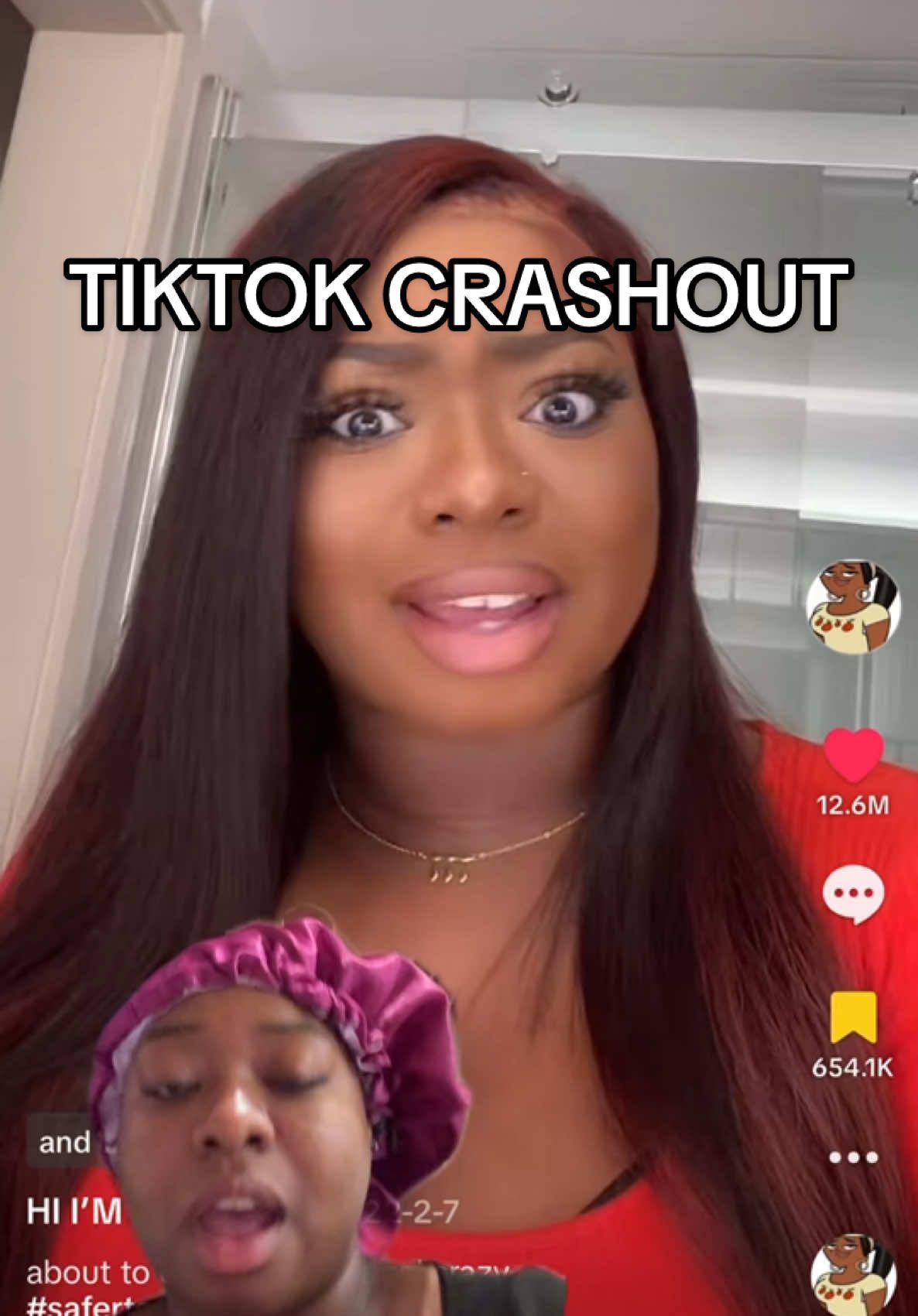 A post by @therealtati on TikTok caption: #greenscreen Do yall wanna see me do something really dangerous?