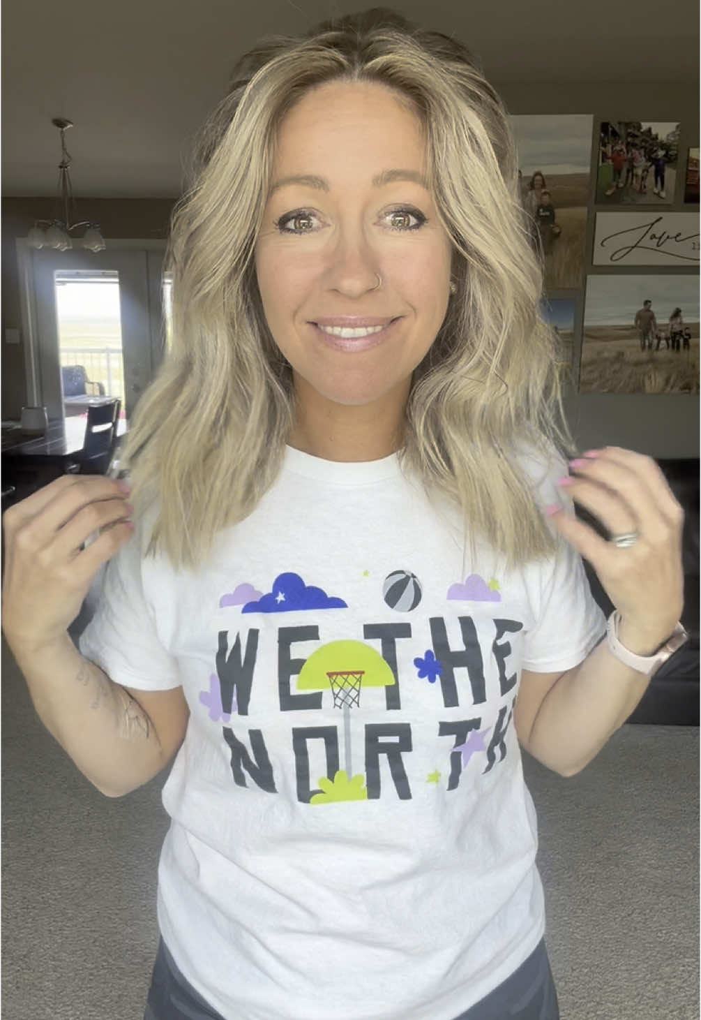 A post by @kylact on TikTok caption: Chop chop, summer! 💇🏼‍♀️.            #fyp #blonde #hair #newhair ✨Embers Hair Salon, Swift Current ✨ #haircut #gifted #Raptors #wethenorth 