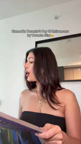 A post by @emily.the.recruiter on TikTok caption: Eternally grateful to be honoured with this alongside such incredible creators. Thank you all I love you.#torontostar #influencer #toronto