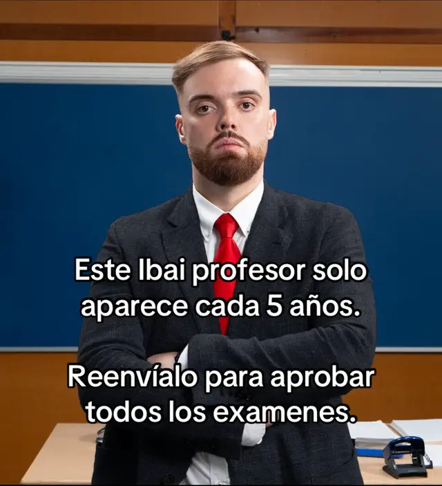 A post by @ibaillanos on TikTok caption: Reenvíalo para aprobar todos los examenes. 