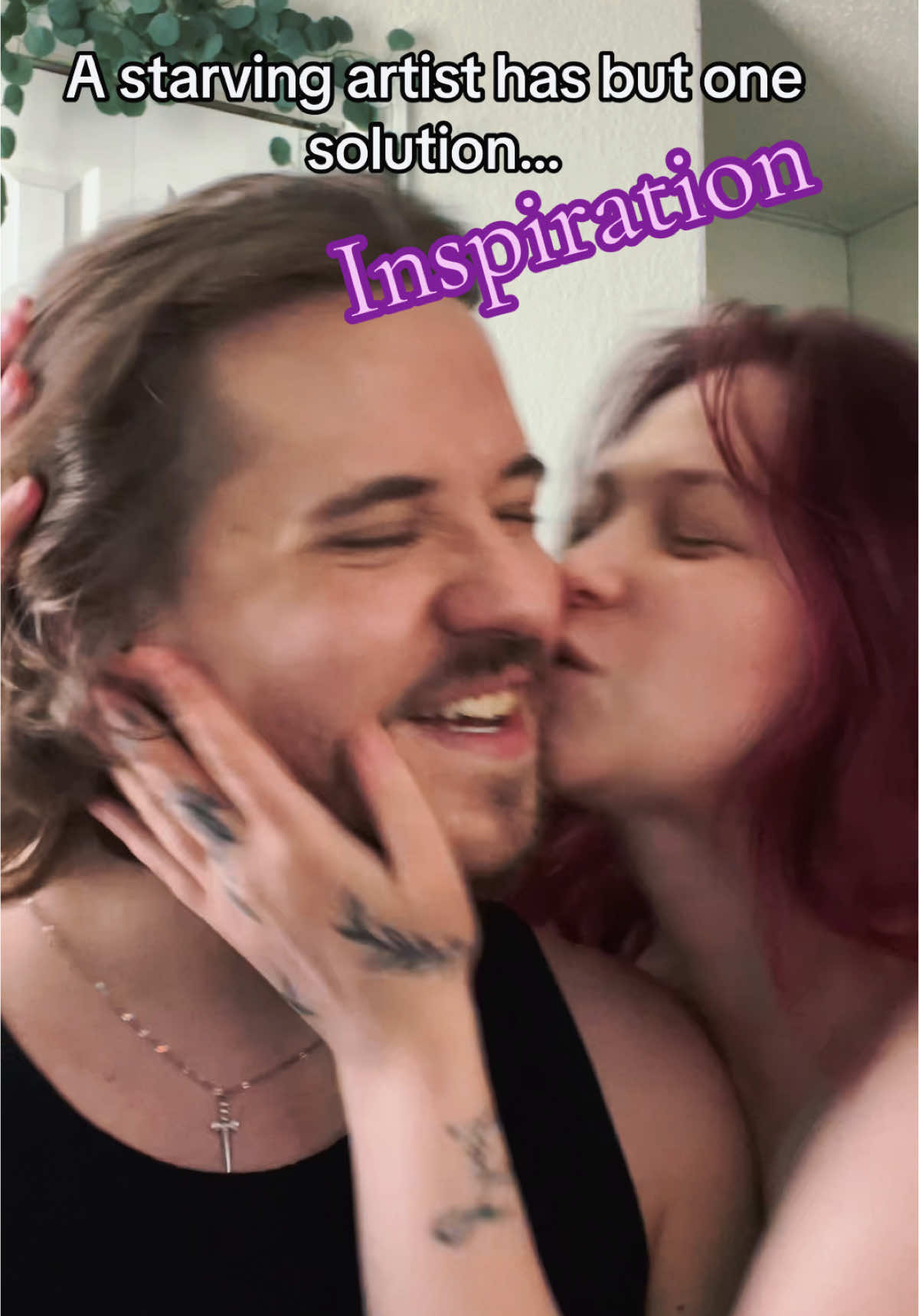 A post by @calebthebard on TikTok caption: She’s my answer @BettyTheBeholder #inspiration #bard #artist #boyclothes #writer #ttrpgtiktok #dnd #dndtiktok #dnd5e #nerd #dndtok #fantasy #BookTok #bookish #asyouwish #romance #princess 