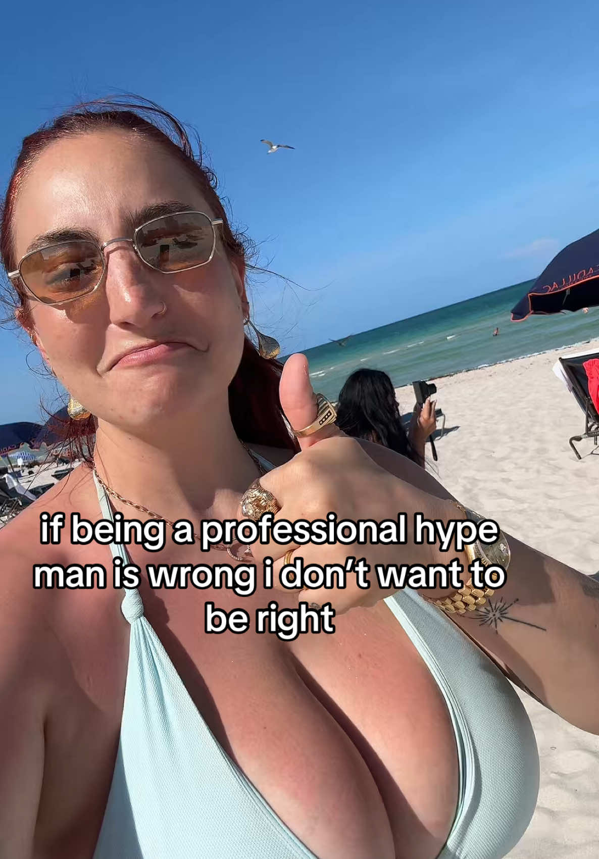 A post by @lexicgoldberg on TikTok caption: jobless by choice @ZANC @Mads 