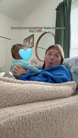 A post by @_samanthajo_ on TikTok caption: if you are in the thick of the newborn trenches, it gets better. 