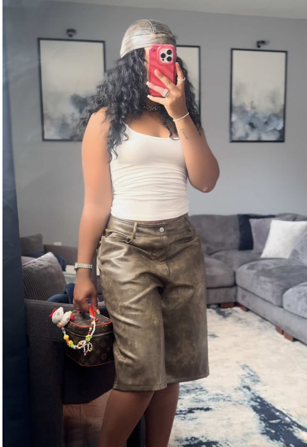 A post by @ on TikTok caption: My favorite weather is approaching ☺️ I’m back! Lol #OOTD #fyp #CapCut 