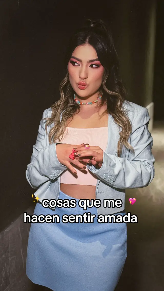 A post by @mariabolio on TikTok caption: Me quedé pensando mucho en las cosas que me hacen sentir amada después del episodio de Seis De Copas y acá les comparto algunas ✨💖 eres amada y mereces todo lo bonito que le das a la gente. No lo dudes, TQM🫶 