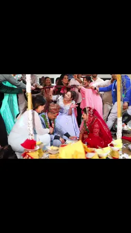 A post by @hisshina on TikTok caption: The most epic moment 🤣😭 #nepali #nepaliwedding @Sapana K. @Sita Bhattarai @Sarah Poudyel @TimeToPushLimit 