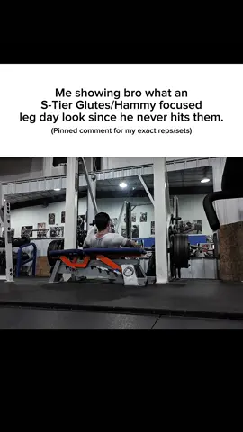 A post by @garyyahir on TikTok caption: Save and send this to the bro that never hits glutes 🥲 #glutes #hamstrings #fyp #hypertrophy 