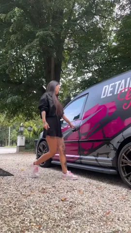 A post by @the_detailing_girl on TikTok caption: Find what brings you joy and go all in ✨ Driving gives me peace in my mind 🤍 #DetailingGirl #PolishingTherapy #CordlessPolisher #MilwaukeeTools #DetailingLife #CarDetailing #PassionInMotion #FindYourJoy