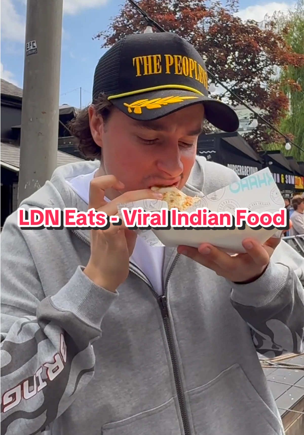 A post by @tom on TikTok caption: What's Next? 😋 Ranking Viral Indian Food at Camden Market! #london #camdenmarket #londonfood #indianfood #foodreview 