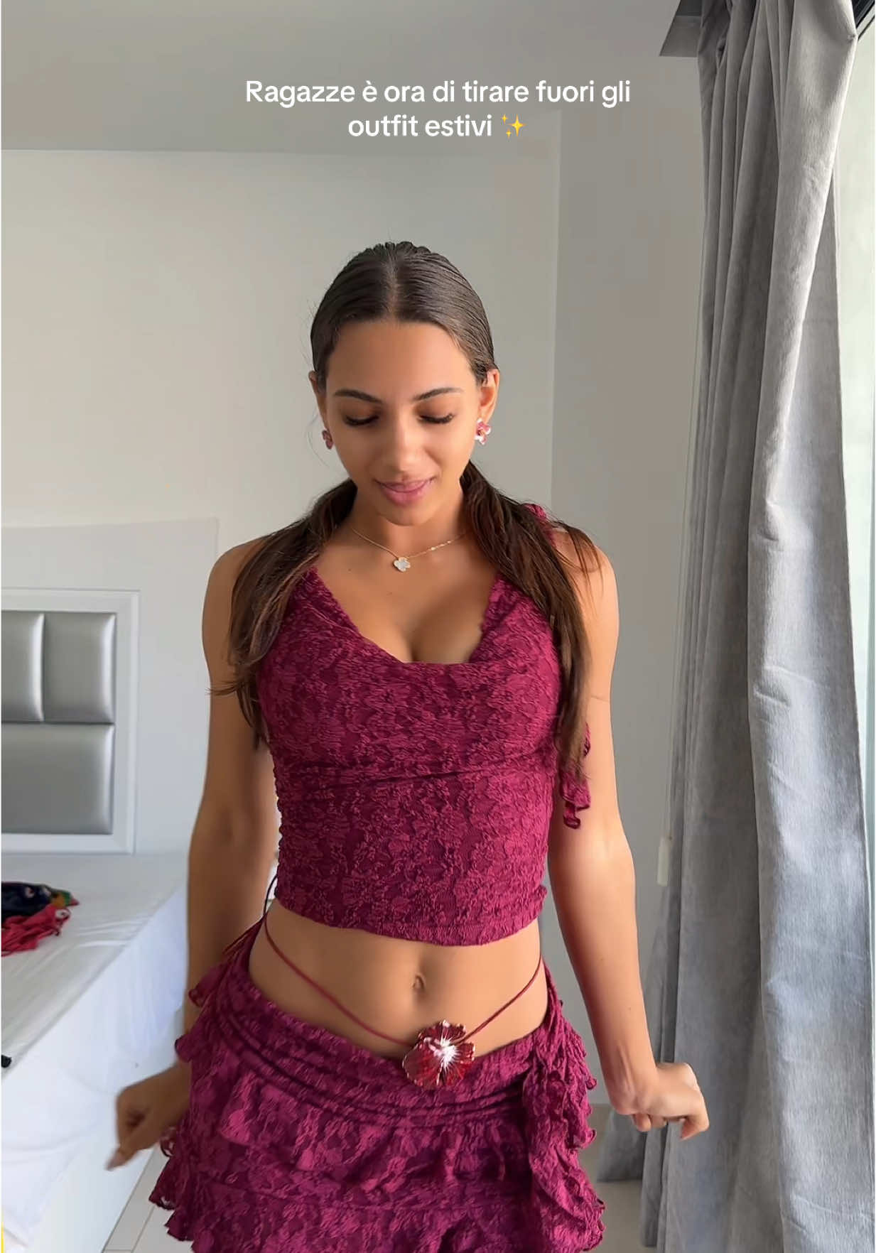 A post by @giuliaottorini on TikTok caption: #summer #outfit 