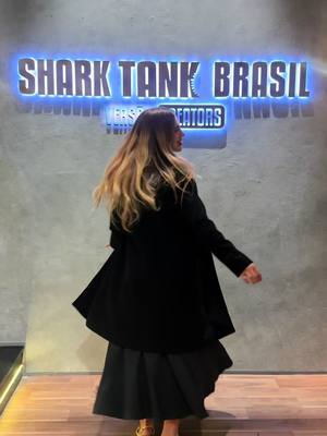 A post by @manuelacit on TikTok caption: Fui shark por um dia @Shark Tank Brasil 