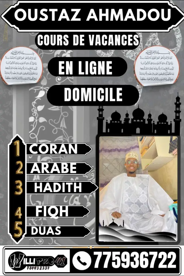 A post by @abdoulahibarham on TikTok caption: Daw lènne gaw woté oustaz bou meune loumouy deufff borom xam xam laaa 