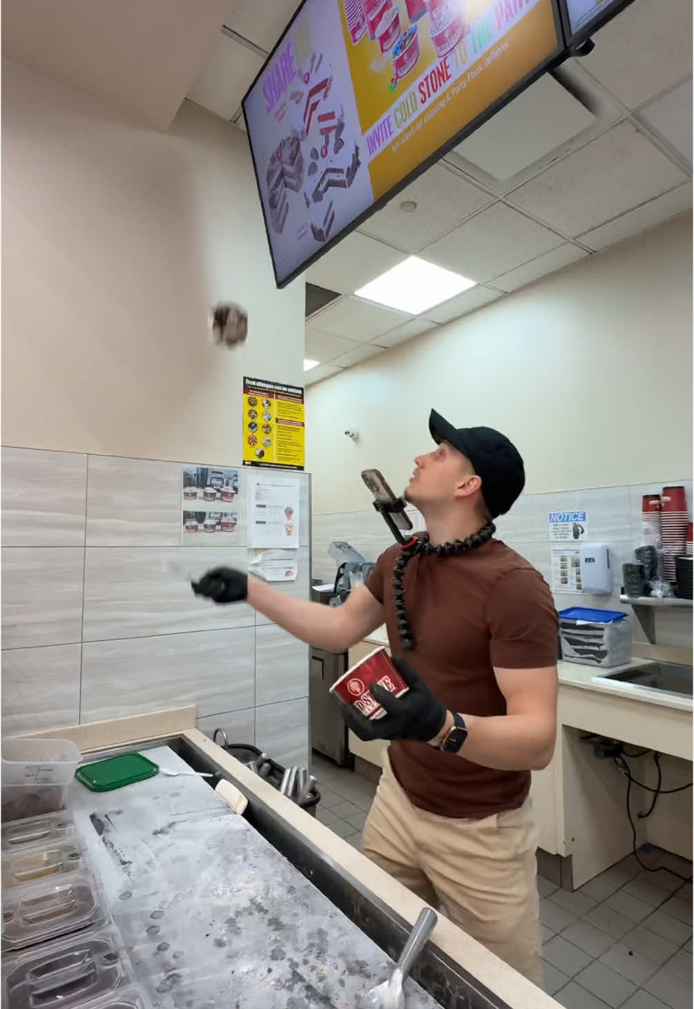 A post by @dylanlemay on TikTok caption: Replying to @gio.voidd #icecream 
