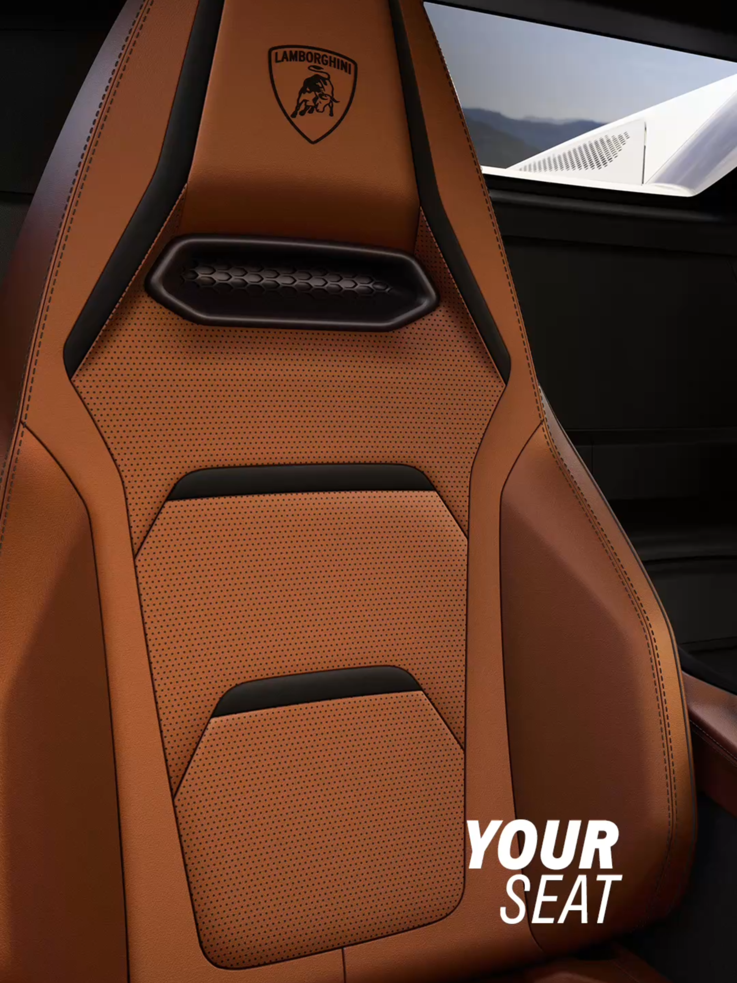 A post by @lamborghini on TikTok caption: The emotions of driving a Lamborghini are meant to be shared. That’s why we don’t make single-seaters. #MySeatYourSeat
