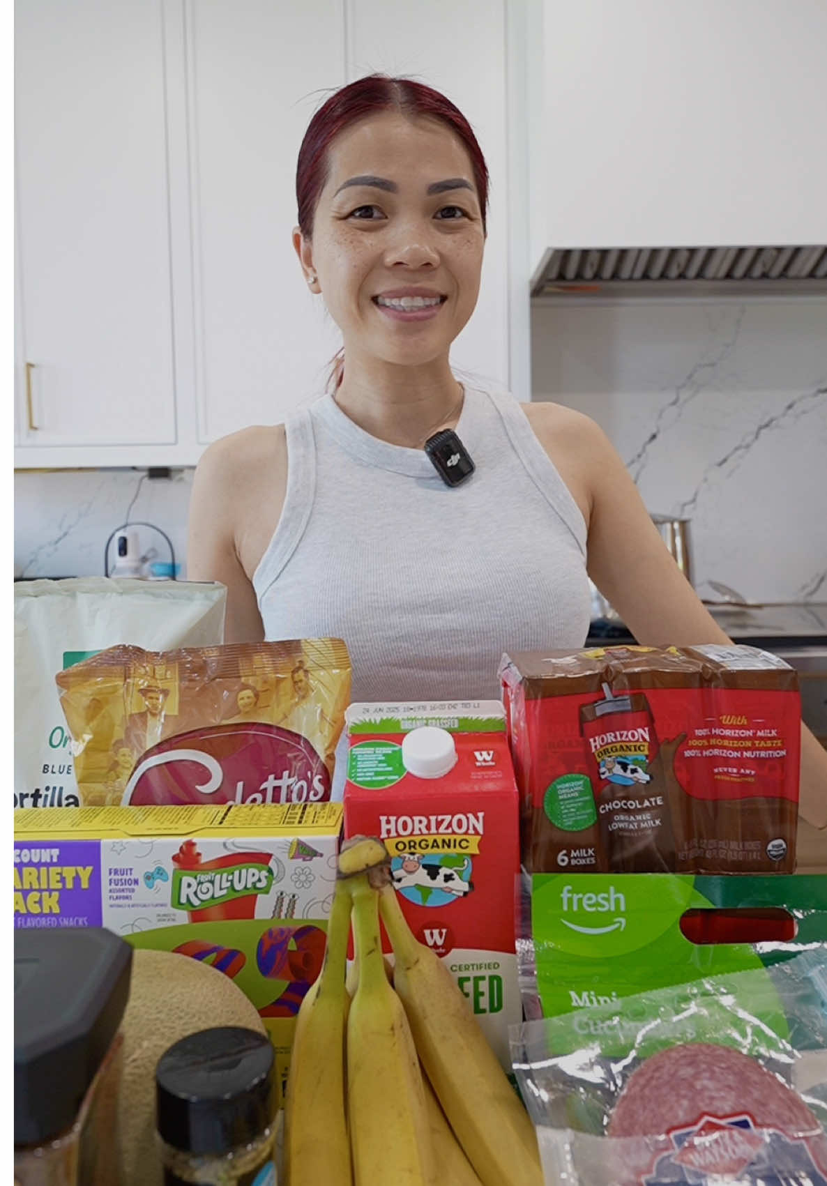 A post by @alissanguyen_ on TikTok caption: I live for grocery delivery and this week it was @Amazon Fresh ! I like grocery delivery for several reasons… convenience and I can see my total before checking out. I give myself a budget of $100-$200 a week on groceries.. this does not include Costco/ Sams club/ Asian grocery hauls. When I do those, I do not to go to the grocery store because those are usually $400+. I go to Costco/ Sam’s/ Asian groceries once a month or every other month because no grocery delivery available =( LOL   This week dinner plan (in no specific order):  - Pork belly ssam (pork belly wraps) - Pho (2x a week) - Banh khot (Vietnamese mini savopry pancakes) - Sandwiches