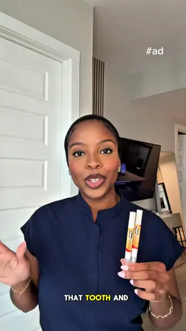 A post by @tajahferjuste on TikTok caption: #AD Tooth or gum pain always seems to hit at the worst times 😩 That’s why I keep the Orajel Rescue Relief Pen with me. It gives instant relief, has a precision applicator to target the pain, and it’s small enough to throw in my bag and go. A true essential. @Orajel #orajel