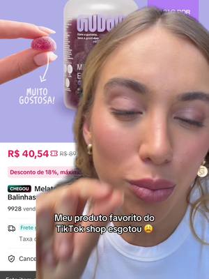 A post by @manuelacit on TikTok caption: Esgotamos a melatonina da Guday e eu já estou que nem louca correndo com os fornecedores, prometo