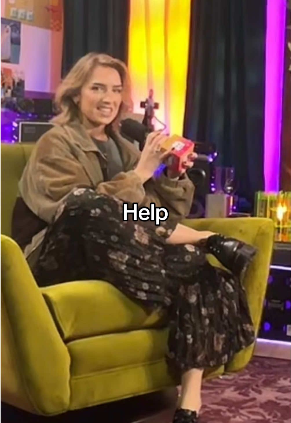 A post by @co_mill on TikTok caption: I GOT @Grace Helbig ON URL!!! Out literally now 🥰