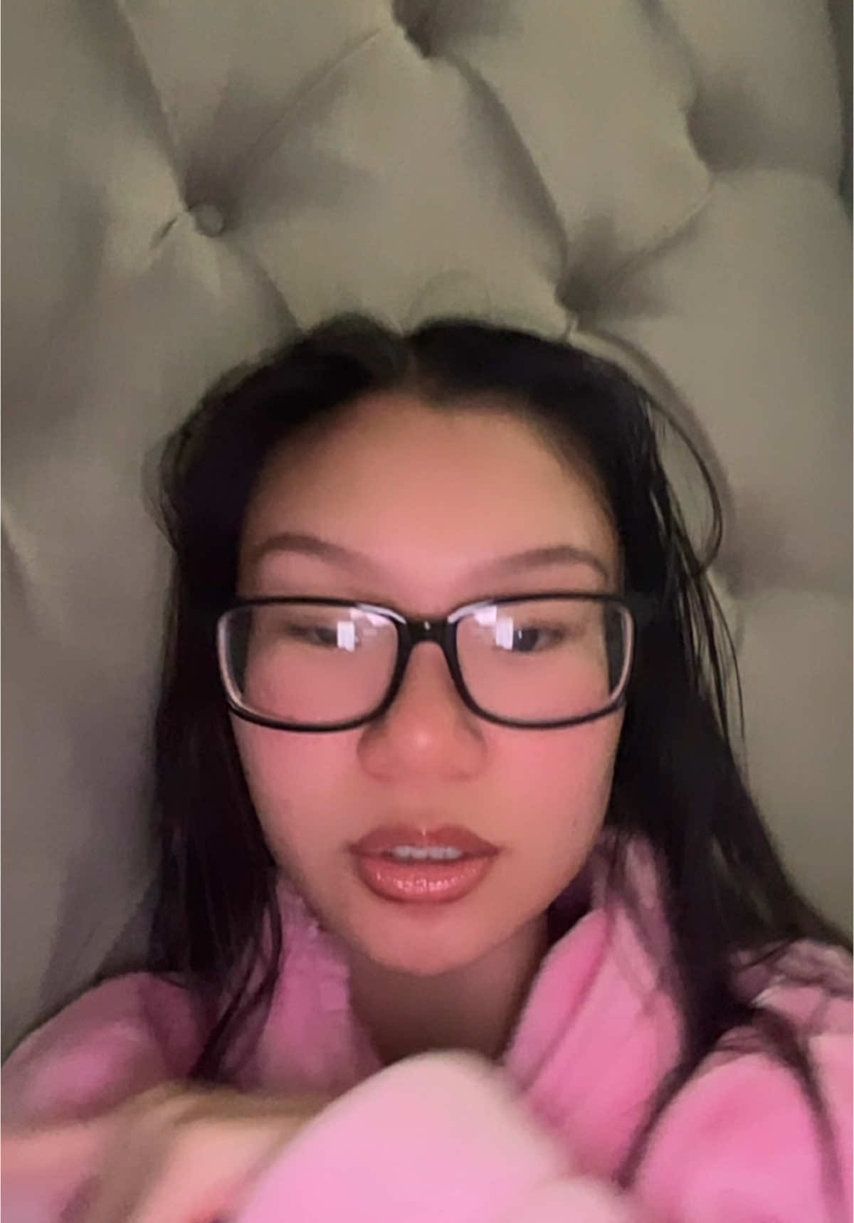 A post by @alannadinh on TikTok caption: ignore my post shower hair