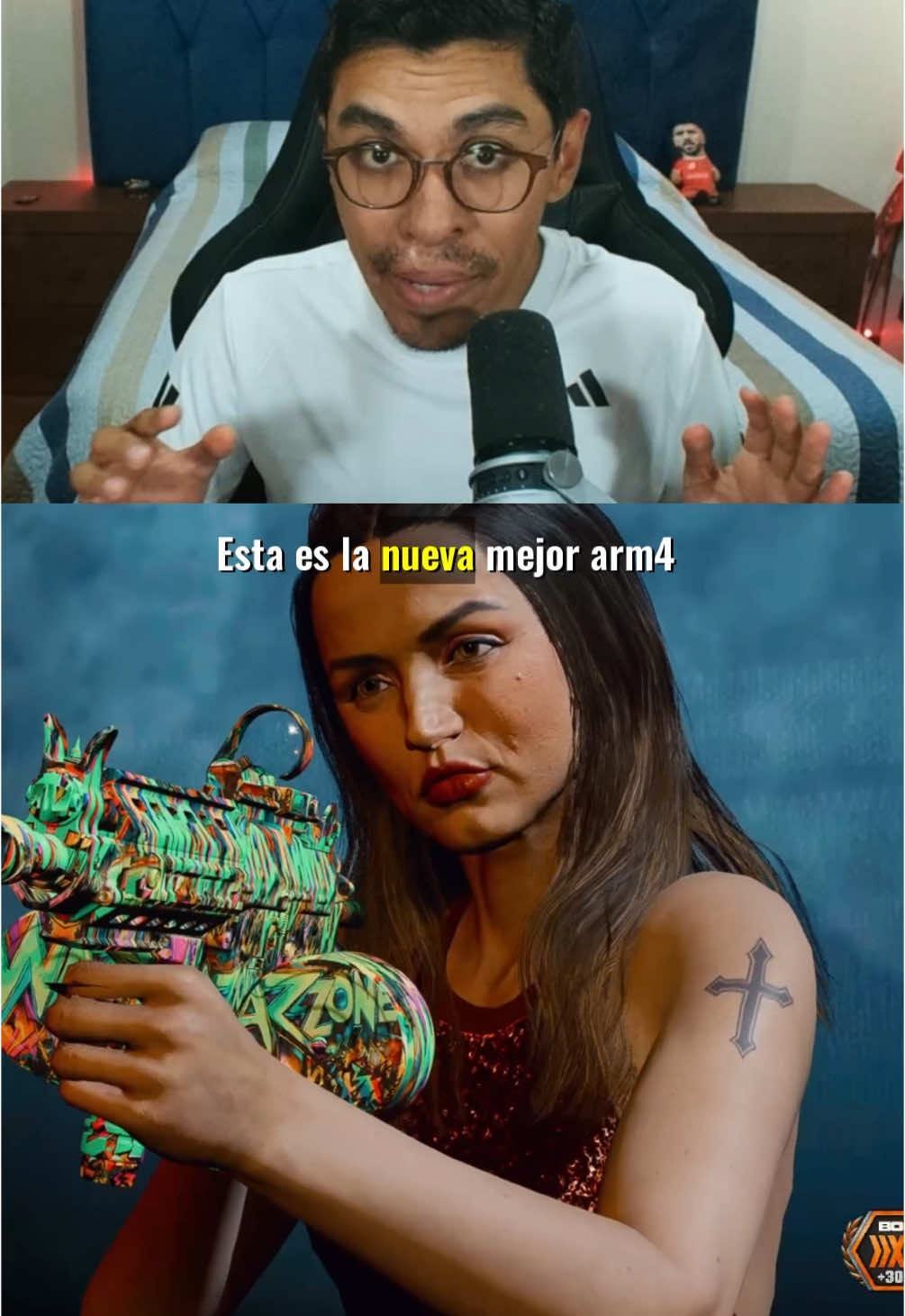 A post by @itsroyaltyg on TikTok caption: EL MEJOR SUBFUS1L DE W4RZONE! #warzone #warzoneclips #warzonebestclips #warzonefunnyclips #warzoneloadout #warzonetips #callofduty #callofdutywarzone #codwarzone #parati #foryou #fy #gamerentiktok 