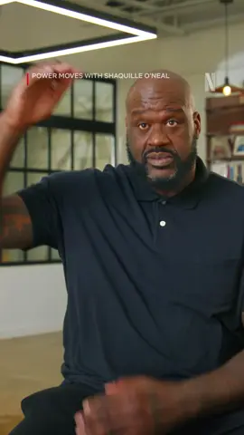 A post by @shaq on TikTok caption: Power Moves is out on @netflix now! Go check it out.