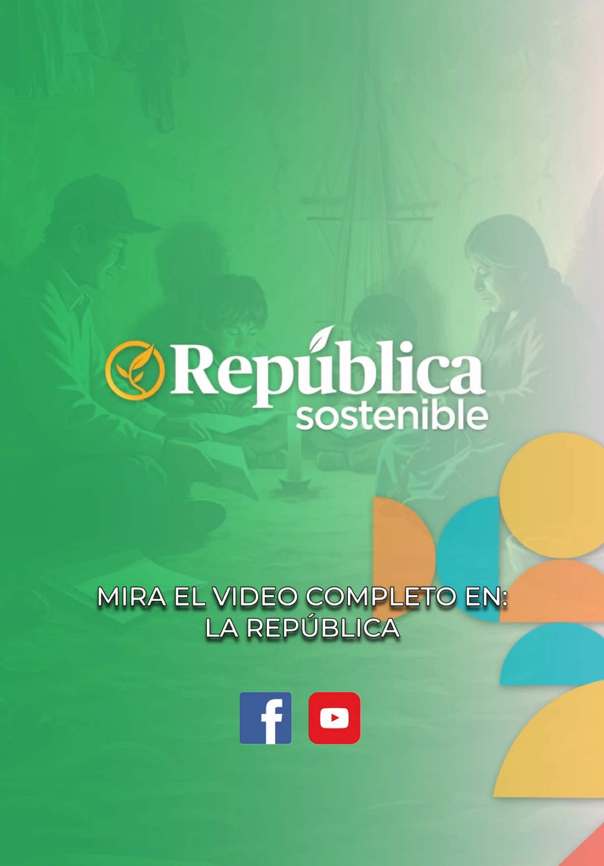 A post by @larepublica.pe on TikTok caption: #RepúblicaSostenible | 🌎♻️ Alianzas con recicladores, bodegas y municipalidades están impulsando un cambio real. Descubre más en esta conversación con Gianina Jiménez, Líder de sostenibilidad del Grupo AJE, y Hugo Ramírez, Presidente de Danjob Plast. #Reciclaje #Sostenibilidad #EconomíaCircular #CambioPositivo 