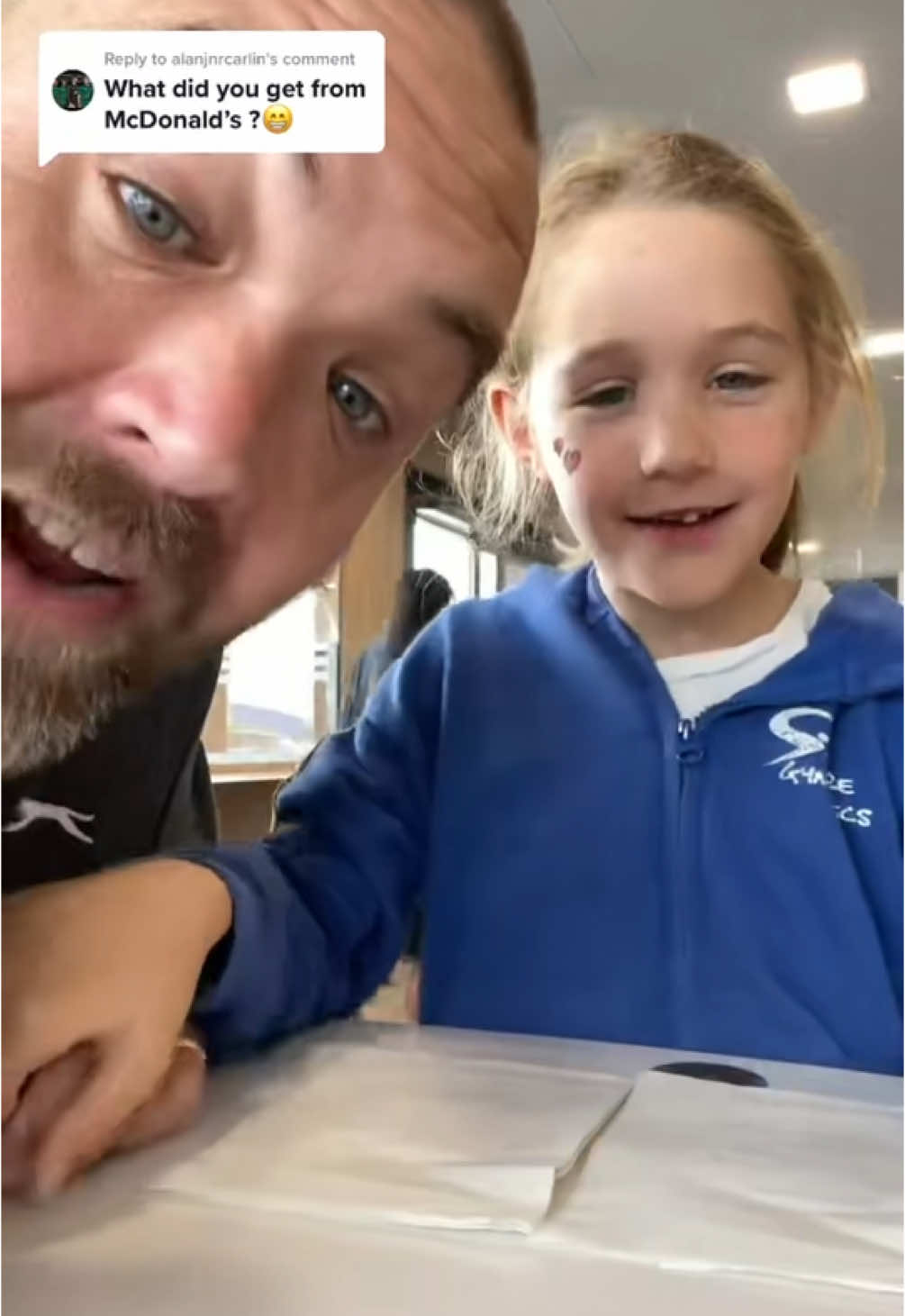 A post by @daddymaycooks on TikTok caption: #onthisday 3 years ago! Cant believe how much @dulciemay has changed 🥰🥰 #fyp #foryou #Viral #daddymaycooks #mayfamily #daddymay #kids @ItsDaddyMay 