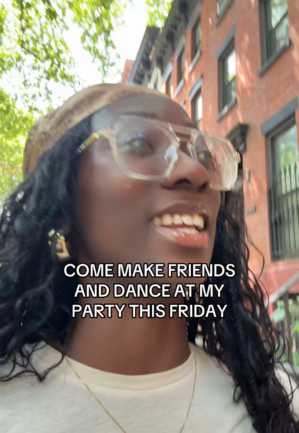 A post by @chvmeleon on TikTok caption: sorry my heart is just warmmmm come to my party it’s Friday 6/6 in Brooklyn details at the link in my bio #nightlife #nyc #brooklyn #party #danceparty #house #disco #dancemusic 