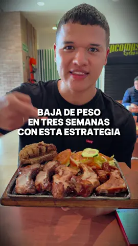 A post by @bajadepesoconmiguel on TikTok caption: Baja de peso en tres semanas #comidacasera #vientreplano #salud