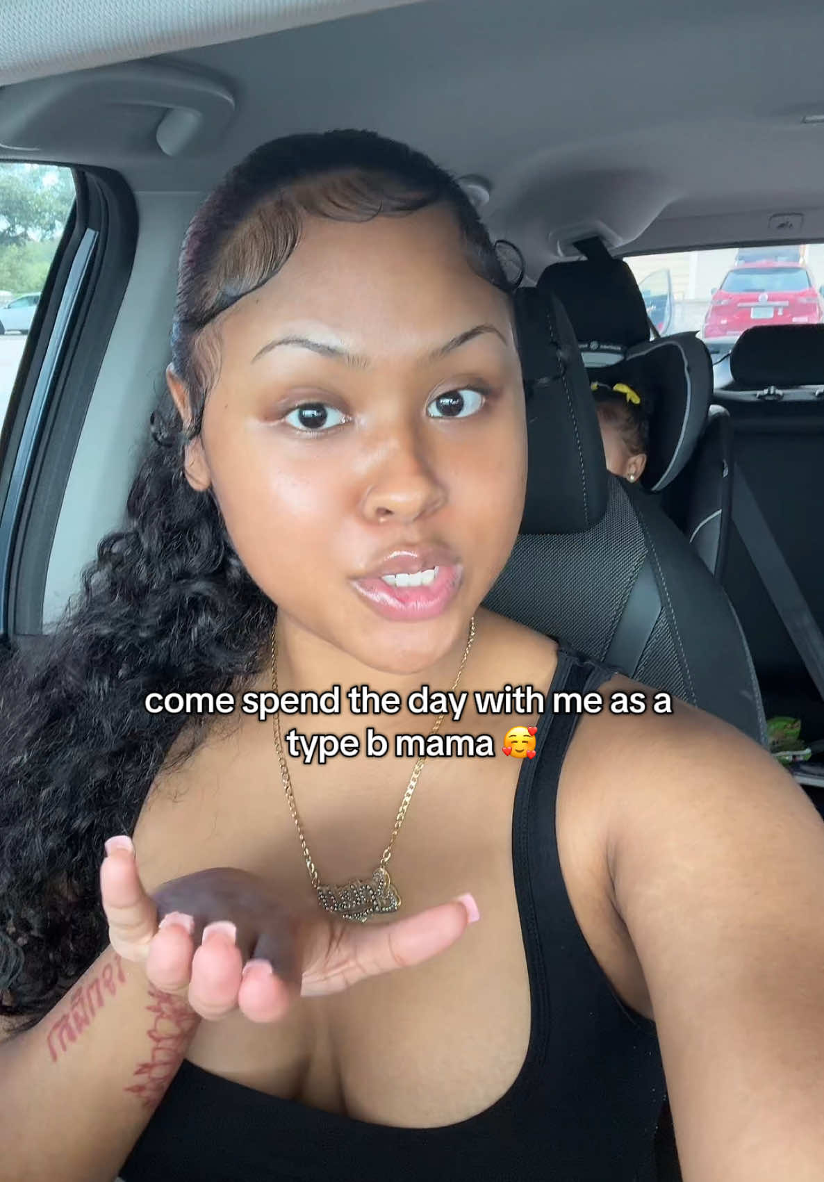 A post by @spiritamethystt on TikTok caption: I really just go with the flow no set plans 😭🫶🏽 #momsoftiktok #toddlersoftiktok #20monthsold 