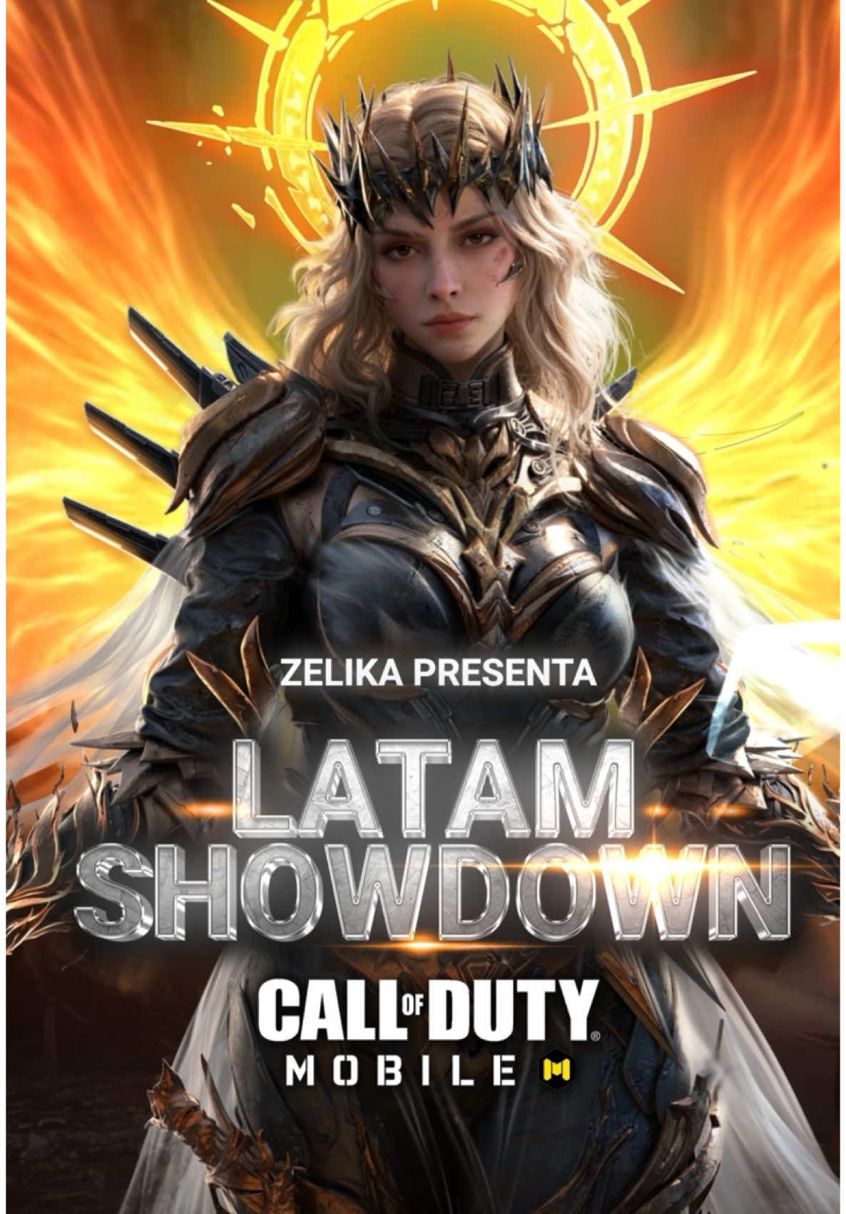 A post by @zelikafb on TikTok caption: LISTA PARTICIPANTES DEL 🏆TORNEO 👹🔥 SHOWDOWN CODM ‼️ 😱 #zelika #torneo #codmobile @Call of Duty: Mobile 
